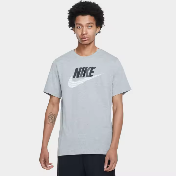 Nike Sportswear T-Shirt Grey/Black/White Camisetas Nike 7548005056763 194502454987 - 1