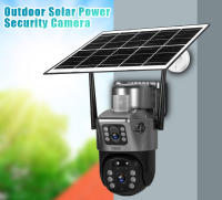 Cámara De Seguridad KERUI 4K Dual Screen Solar Exterior Sin Cable 4G/WiFi PTZ Lentes Doble Protección Automática Tracking CCTV Detector - details 1