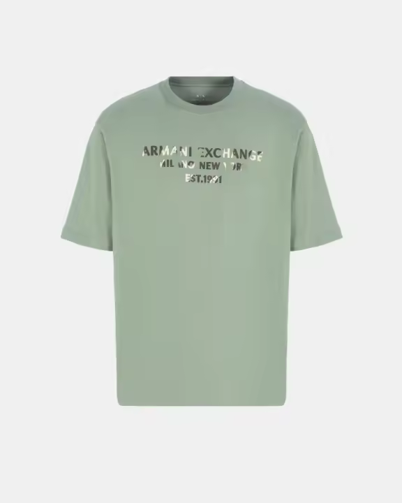 ARMANI EXCHANGE 6DZTH5 ZJ9JZ Camisetas Manga corta Hombre Verde - 1