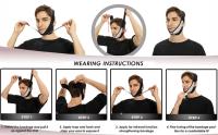 Cinta De Correa V Para El Rostro Para Dormir Y Barba Flácida Para Hombres Máscara De Soporte Facial Para El Sueño - details 1