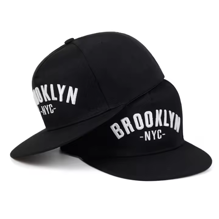 Gorro De Béisbol Ajustable Para Hombres BROOKLYN Con Bordado De Letras De Algodón Moda Deportiva Al Aire Libre Estilo Hip Hop - 1
