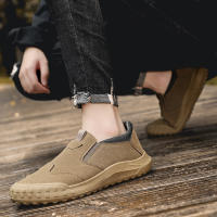 Zapatos Casuales Para Hombre De Cuero Hechos a Mano Loafers Transpirables Cómodos Y De Moda Para Conducir Diseño Elegante Slip on Para La Primavera Y Otoño - details 17
