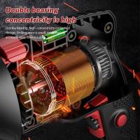 780W Taladro eléctrico de impacto multifunción, velocidad Variable, corte de piedra de Metal y madera, herramientas eléctricas de perforación de agujeros de pared para el hogar - details 4