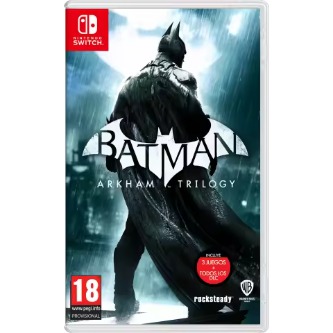Batman Arkham Trilogy Standard Juego para Consola Nintendo Switch [PAL ESPAÑA] - 1