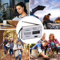 Mini Radio AM FM Con Antena Telescópica Altavoz Operado Por Batería Portátil Mejor Recibimiento Para Hogar De Ancianos - details 4