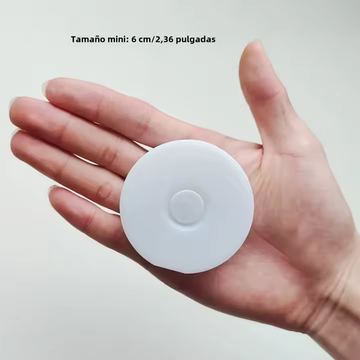 Lámpara Nocturna Redonda Mini LED Dimmable Para Armario Cocina Escalera Iluminación Inalámbrica Para Armario Luz De Alcova - 1