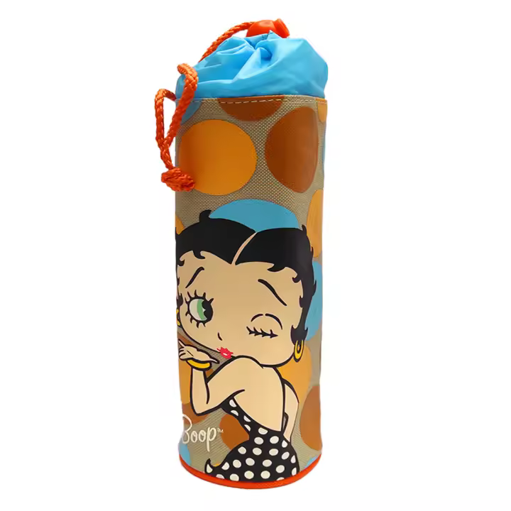 Betty Boop Portatodo mujer cilindrico cierre ajustable - 1