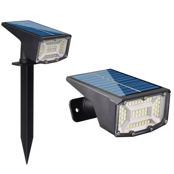 Focos Solares 4 Unidades Exterior Impermeables LED 50 - 1