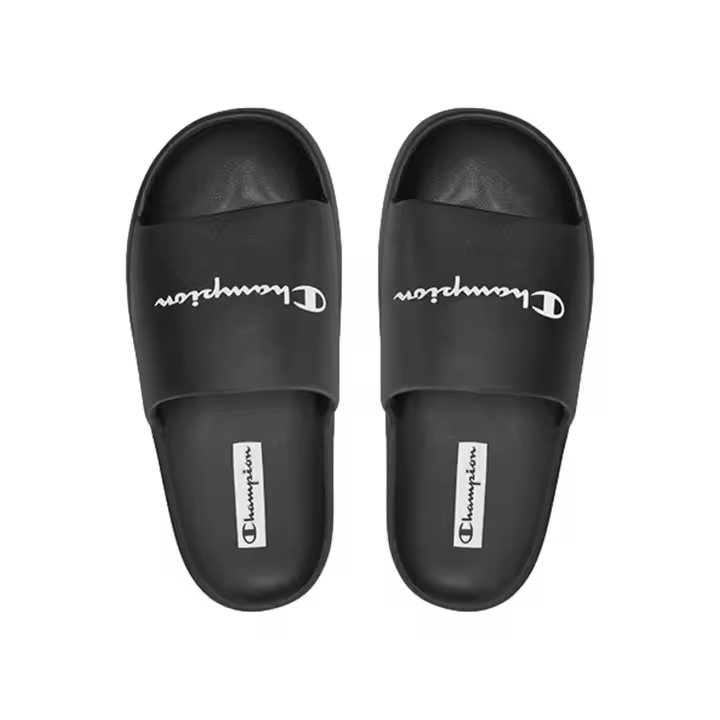 Chanclas Champion Negra Soft Slipper W Slide - 1