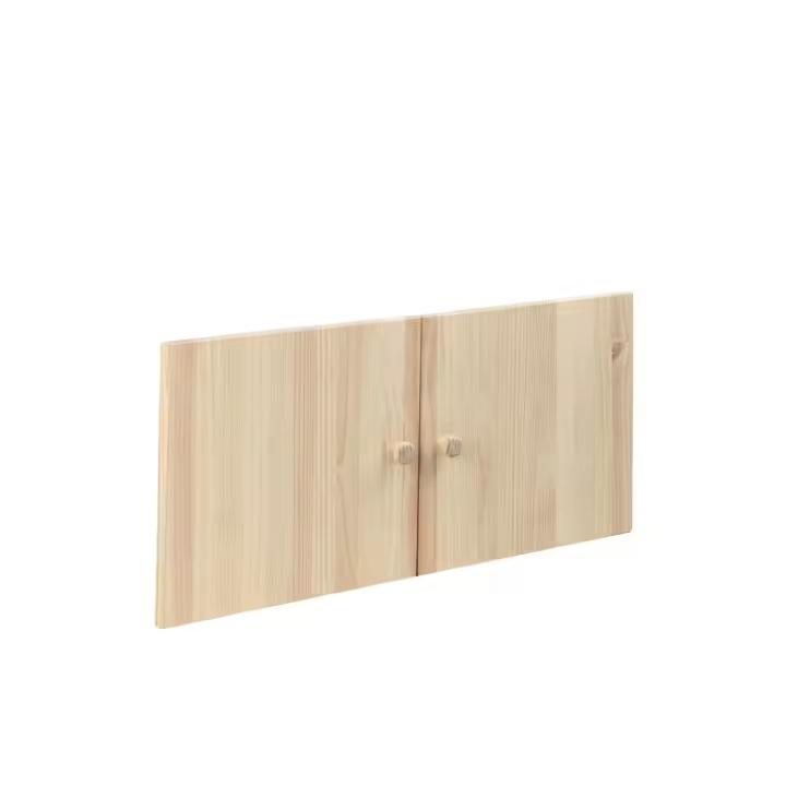 Kit de 2 puertas de madera para estantería GALA de 79,6 cm, 35,5x75 cm - ASTIGARRAGA KIT LINE - 1