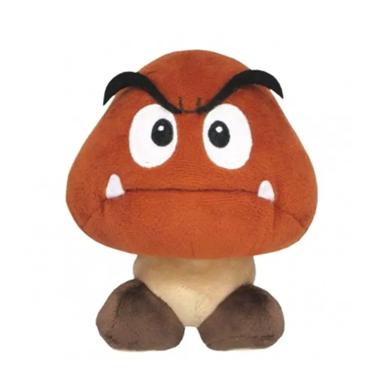 Nintendo Peluche Mario Bros Goomba 14cm Altura Personaje Videojuegos - 1