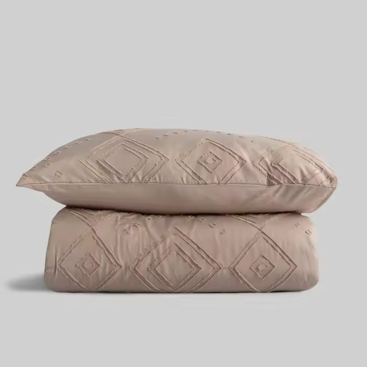 Colcha Don Algodon Evelia Beige - 1