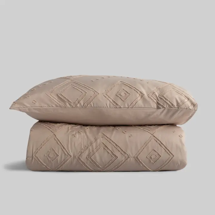 Colcha Don Algodon Evelia Beige - 1