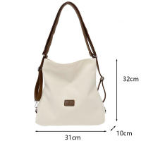 Bolso De Hombro Para Mujer Con Manija De Lujo Nylon Casual Tote Bolso Cruzado De Diseñador Bolso De Viaje Suave Con Bolsillo Interior De Cierre De Cremallera - details 16