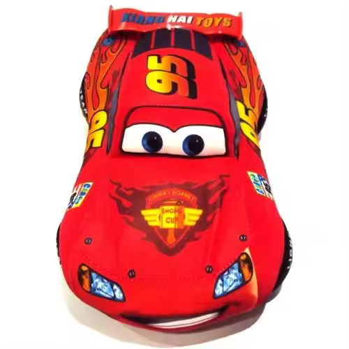 DISNEY -  Mc Quuen - Peluche de Cars de Rayo McQueen - A los niños les encantará y vivirán todas las aventuras con Rayo McQueen -  Súper tierno y suave -  Recomendado para mayores de 2 años - 1