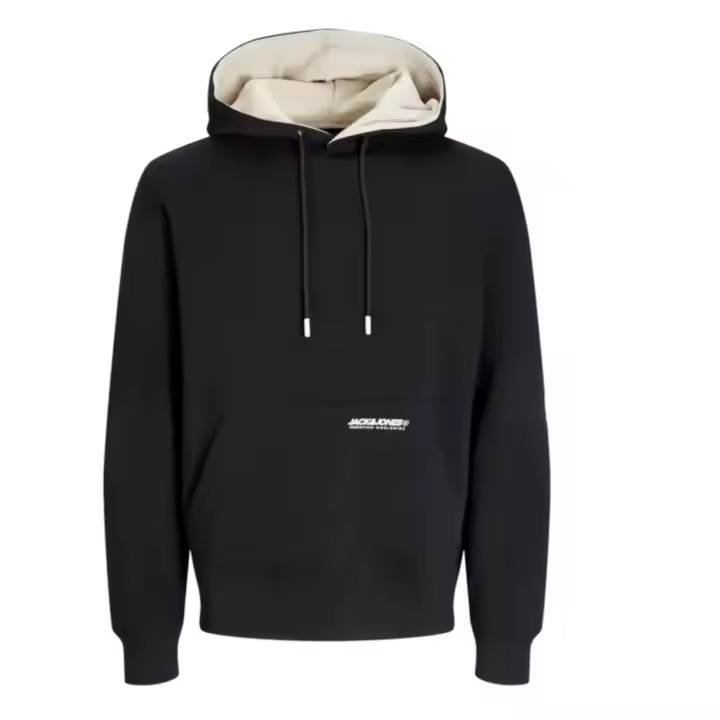 Jack & Jones hombre Sudadera con capucha y bolsos frontales Mod JJELEGACY SWEAT HOOD NOOS Moda Casual Informal  REF 256534 - 1