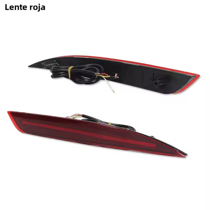 2pcs Luz Trasera LED Roja Para Parachoques De KIA Optima K5 2016-2018 Lámpara De Freno Advertencia Y Girado Accesorios De Coche - 1