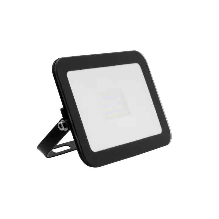 Ledkia Foco Proyector LED 20W 120lm/W IP65 Slim Cristal Negro - 1