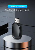 Adaptador Wireless CarPlay TIMEKNOW 2en1 Android Auto Dongle Inteligente 5G WIFI Para iPhone Y Android Compatible Con Volvo Benz Kia VW - details 0