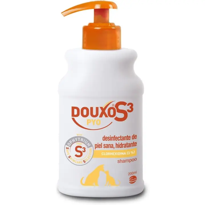 DOUXO S3 Pyo Champú para Perros y Gatos 200ml - 1