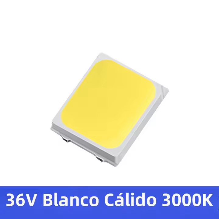 50-100pcs LED SMD 2835 Chip Blanco 0.5 W 1W 3V 6V 9V 18V 36V 100-130LM Lámpara Diode Luz Emitente Super Brillante Montaje En Superficie - 1