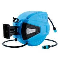 Arebos Carrete de Manguera de Jardín Automático 30 M Azul - details 6