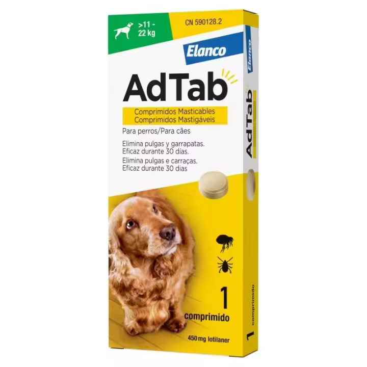 Comprimido Masticable para perros de 11 a 22 kg, 1 ud - 1