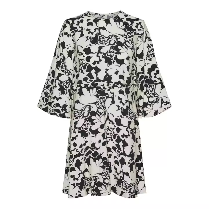 Vero Moda Vestido mujer VMIVONE 3/4 O-NECK SHORT DRESS VMA - 1