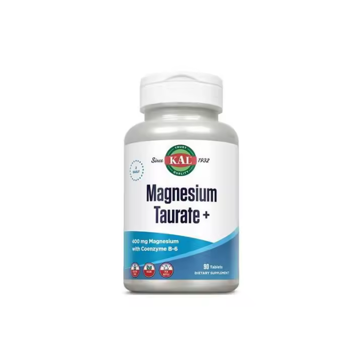 Kal Magnesium Taurte + 90 Tabletas Tableta - 1