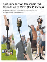 AXNEN HQ2-SE Estabilizador De Móvil Para Cámara De Acción Gopro Compatible Con Android Y iPhone Estabilizador Manuál De Video Vlog - details 11