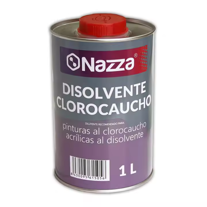 Disolvente Clorocaucho Nazza  Para Resinas y Esmaltes Sintéticos - 1