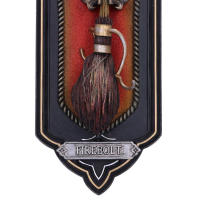 Figura Cuadro 3D Poliresina Nemesis Now Escoba Saeta de Fuego Harry Potter 35cm Pintada a Mano para Exponer en Pared - details 2