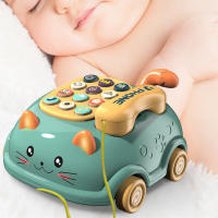 Telefono Musical Para Bebés Juguete Educativo De Iluminación Y Sonido Máquina De Historias Y Clima Para Niños Infantes 0-12 Meses Regalo Montessori - details 8