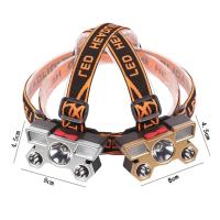 Linterna Frontal LED De Alta Brillo 5LED Para Exteriores Y Pesca Recargable Por USB Lámpara Minera Portátil Con Fuente De Luz Potente - details 1