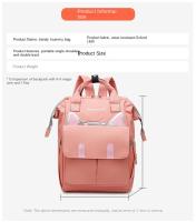 Bolso De Hombro Multifuncional De Gran Capacidad Para Mamá Y Bebé Estilo De Moda Nueva Bolsa De Estudio Para Salidas - details 7
