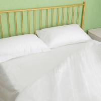 Juego De Cuatro Piezas Para Cama Doble Con Funda De Edredón Funda De Almohada Y Sábana Impermeables Y Antipolvo Estilo Sólido Para Hotel - details 4