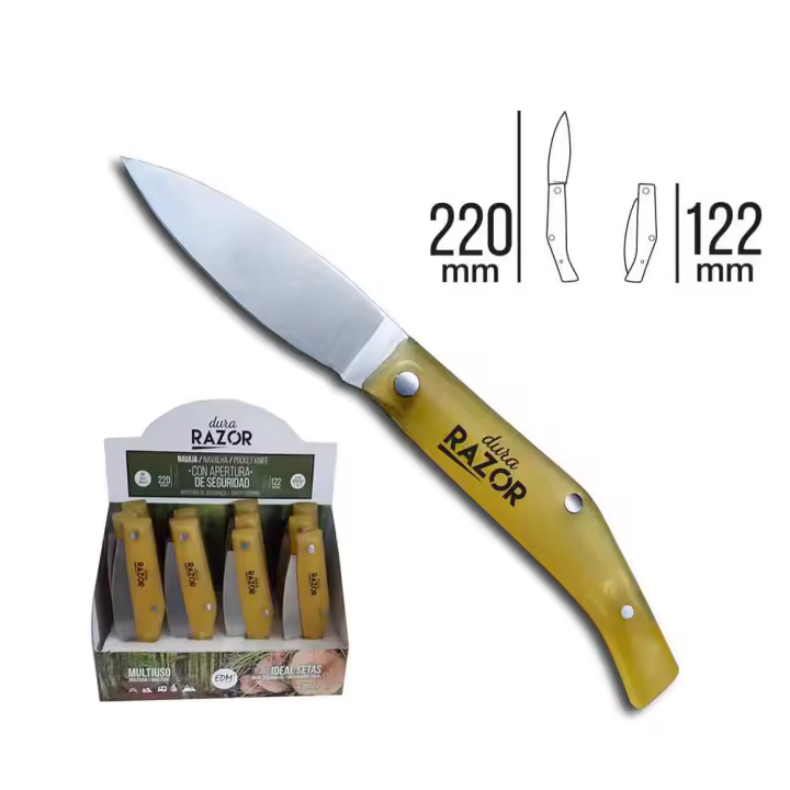 Navaja aneto con mango de plastico de 220 mm - 1