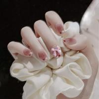Juego de Adorno para uñas con LZO de Resina 3D y Diamantes de imitación: Diseño de uñas con Lagos Rosas bonitos y Remaches de Colores - details 3