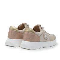MY SOFT M267 BEIG Sneakers mujer 35699 25V CASUAL SPORT ELASTICOS BEIG - details 1