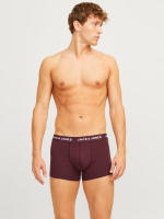 Jack & Jones Hombre Boxer Calzoncillos Pack 5 unids SerieTrunks Mod JACTEO , composición 95% algodón y 5% elastano Cintura Elástica REF 259077 - details 4