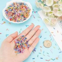 3600pcs De Cuentas De Buguey 12 Colores 6-7x2mm Cuentas De Tubo De Vidrio AB Transparentes Pequeñas Para Manualidades DIY - details 2