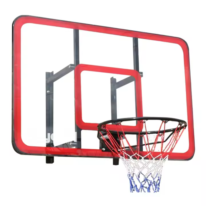 Tablero de baloncesto de pared Raycool SMASH 680 120x80cm Aro 45cm y soporte pared - 1