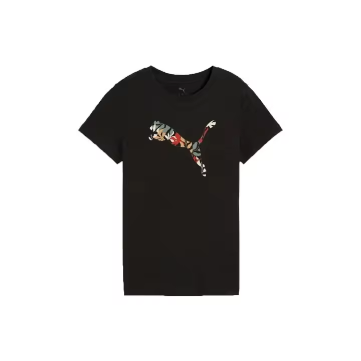 Camiseta Puma graphics floral cat logo tee - 1