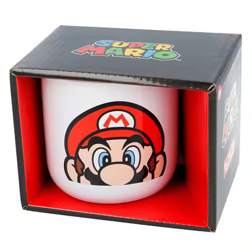 TAZA DESAYUNO MARIO 400ML - 1