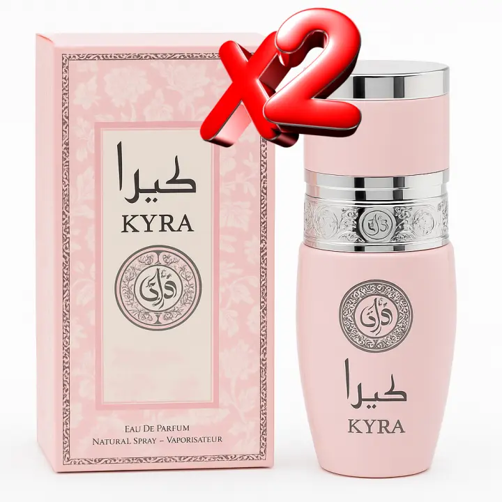 2 UNIDADES KYRA Eau de Parfum Femme Arabe 100ml Montage Brands Fragancia inspirada en otros perfumes Mujer - 1