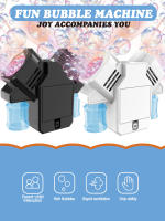 Máquina De Burbujas Doble Cabeza Con 10 Agujeros Para Niños Juguete Para Exteriores Y Bodas Sin Necesidad De Batería O Agua Incluida - details 5