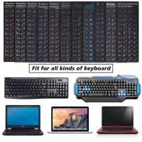 Pegatinas De Teclado Universal Para Portátiles En Inglés Español Italiano Coreano No Transparentes Reemplazo Para Teclados - details 5