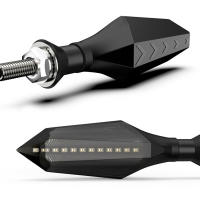 Lámpara De Señal LED Para Motocicleta 8mm Indicator De Flujo Secuencial Luz Amarilla Para Luz De Funcionamiento Y Luz Trasera - details 4