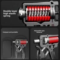 Entrenador De Mano Ajustable 5-165Kg Ejercicio De Fuerza Gripper Expansor De Dedos Para Braza Y Muñeca Con Resorte De Acero Fitness Unisex - details 5