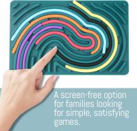 Juego De Actividades Sensoriales Para Niños Tablero De Ocio Con Doble Cara Para Desarrollo De Habilidades Finas Y Juguete Antiestrés De Silicona Para Adultos Viajes - details 5
